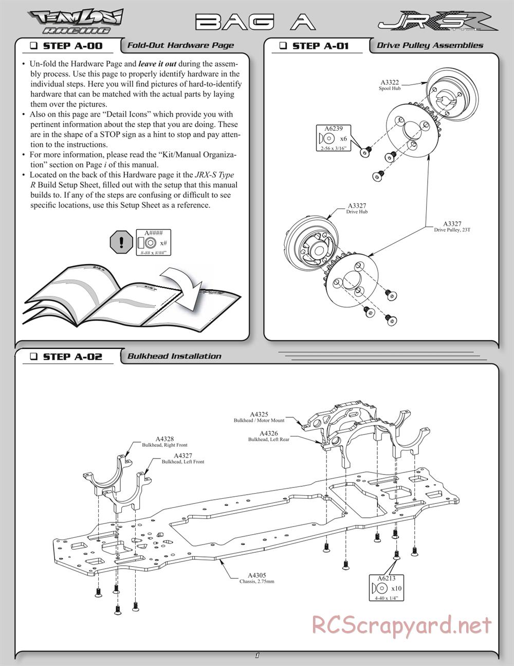 Team Losi - JRX-S Type-R - Manual - Page 4