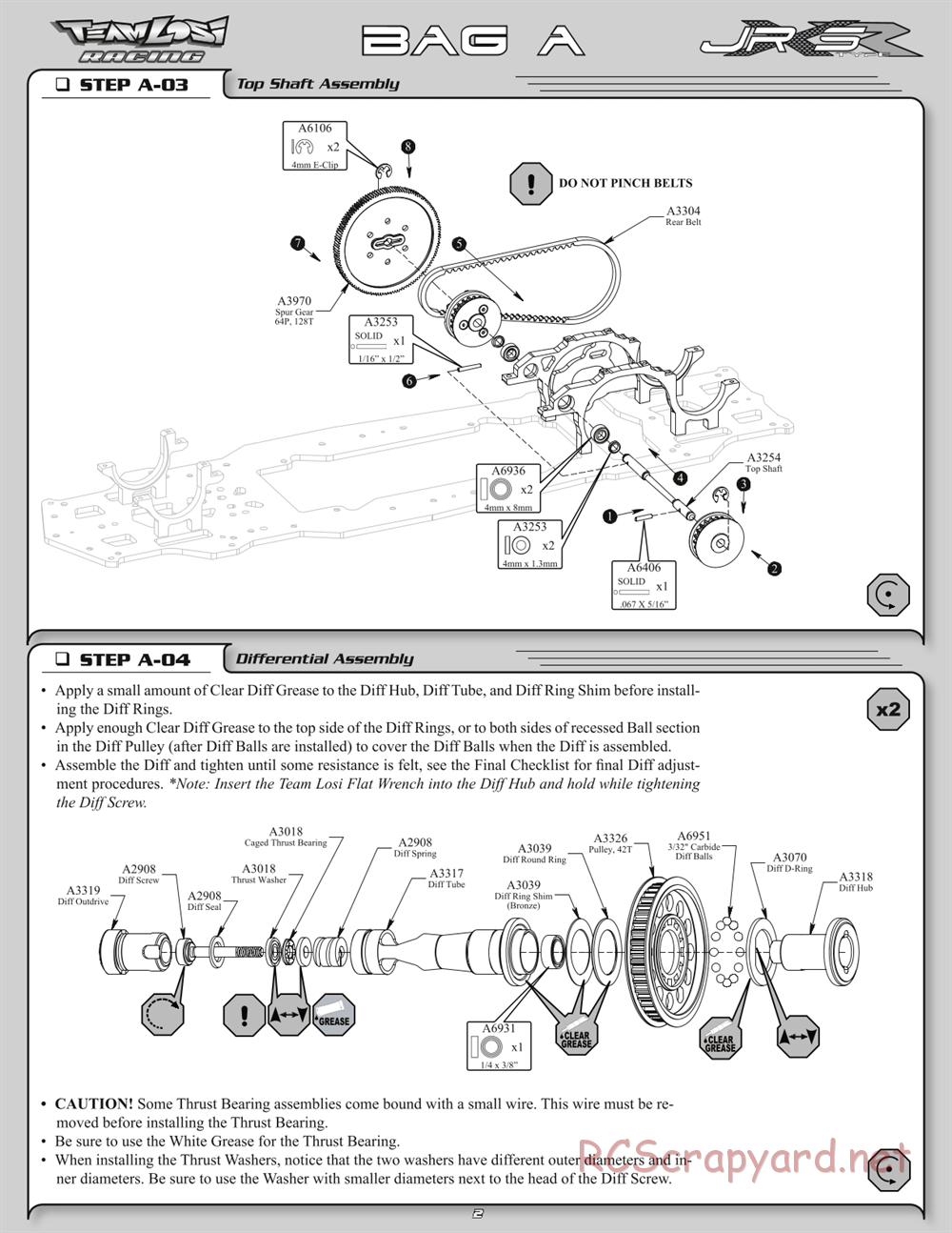 Team Losi - JRX-S Type-R - Manual - Page 5