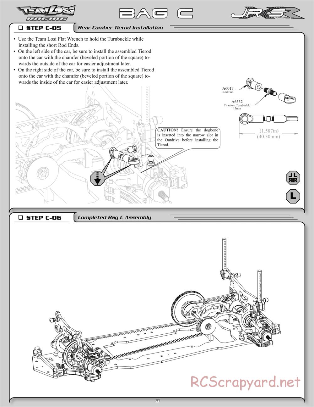 Team Losi - JRX-S Type-R - Manual - Page 14