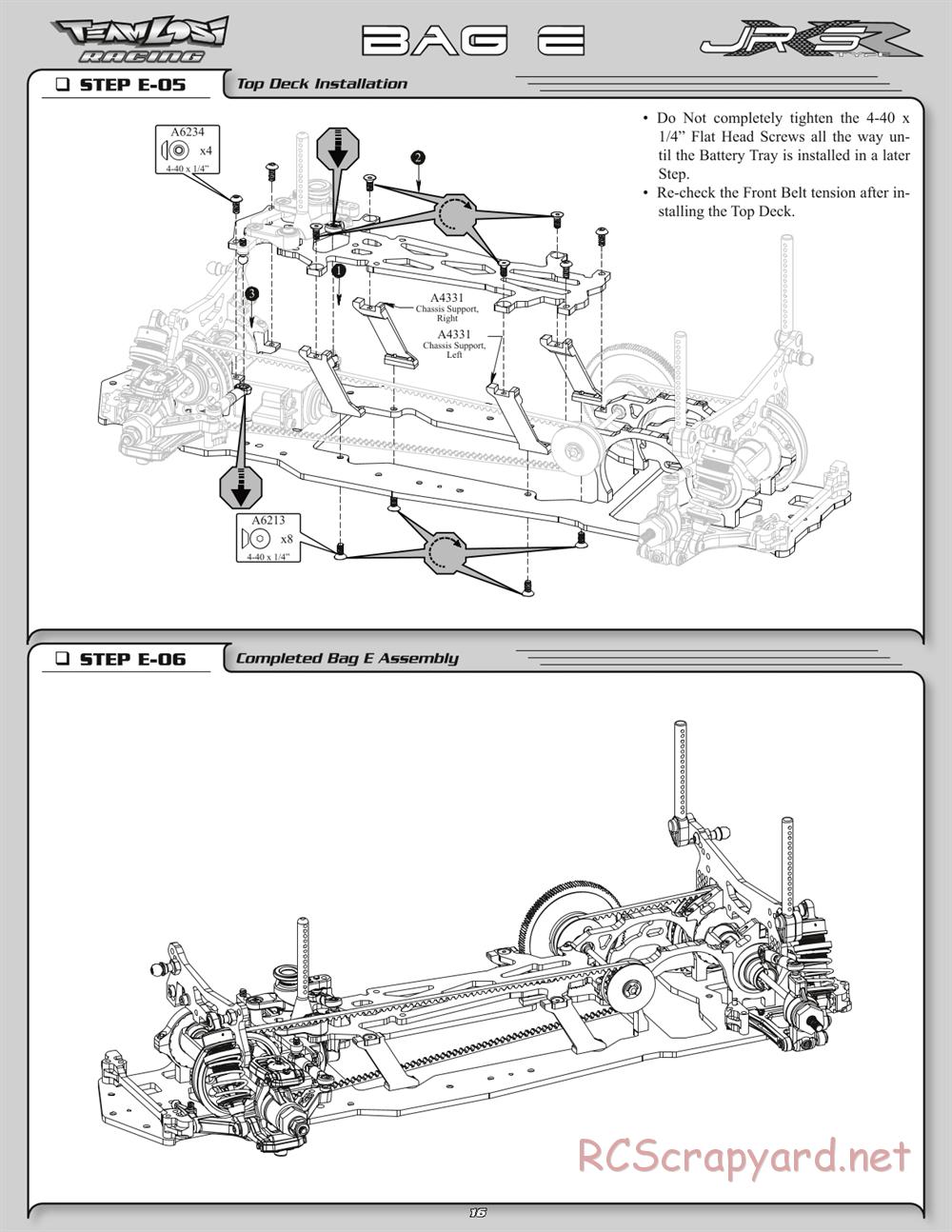 Team Losi - JRX-S Type-R - Manual - Page 19