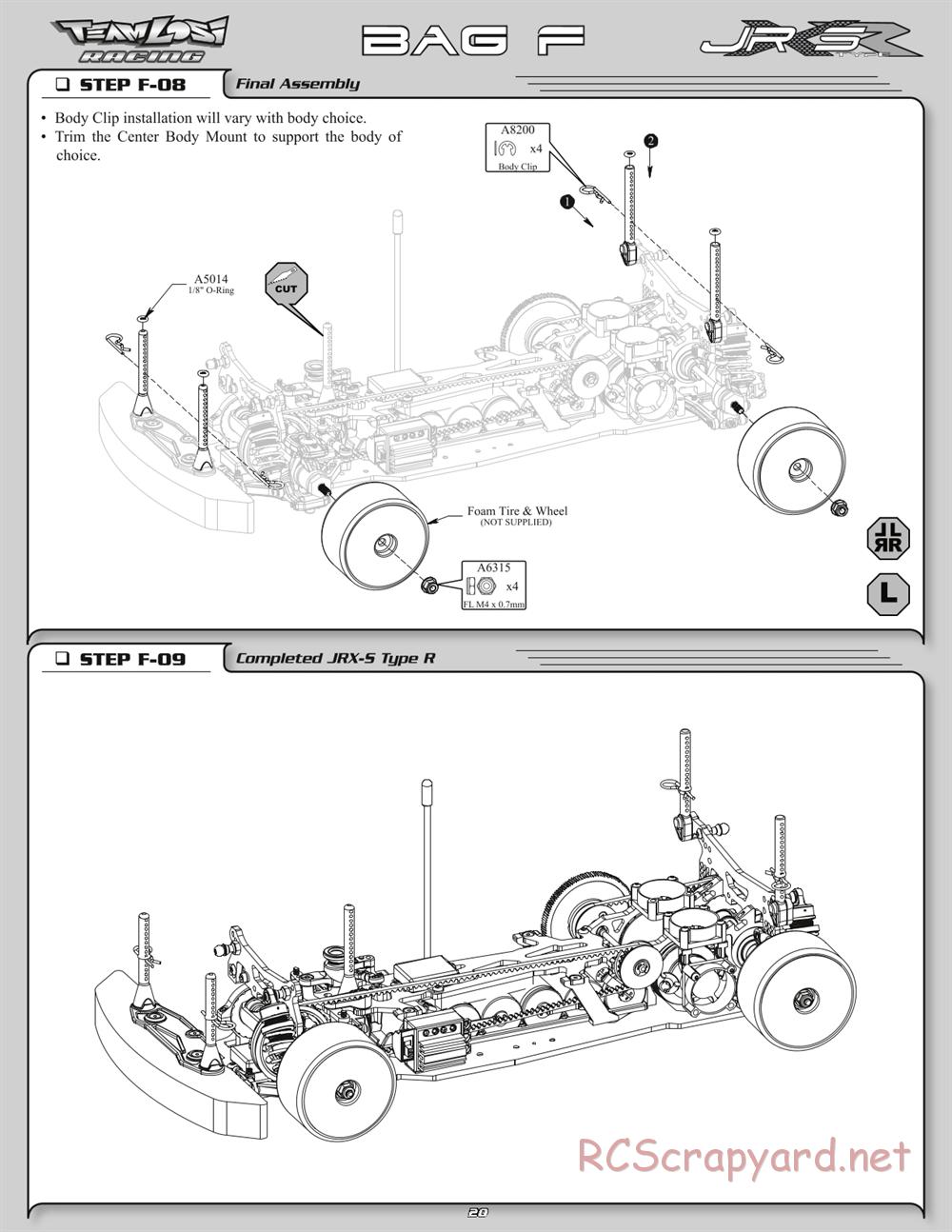 Team Losi - JRX-S Type-R - Manual - Page 23