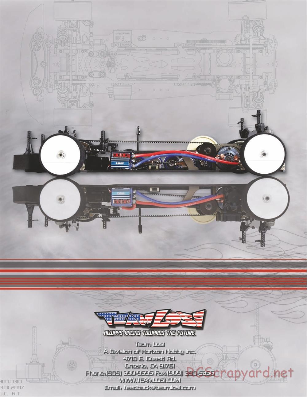 Team Losi - JRX-S Type-R - Manual - Page 34