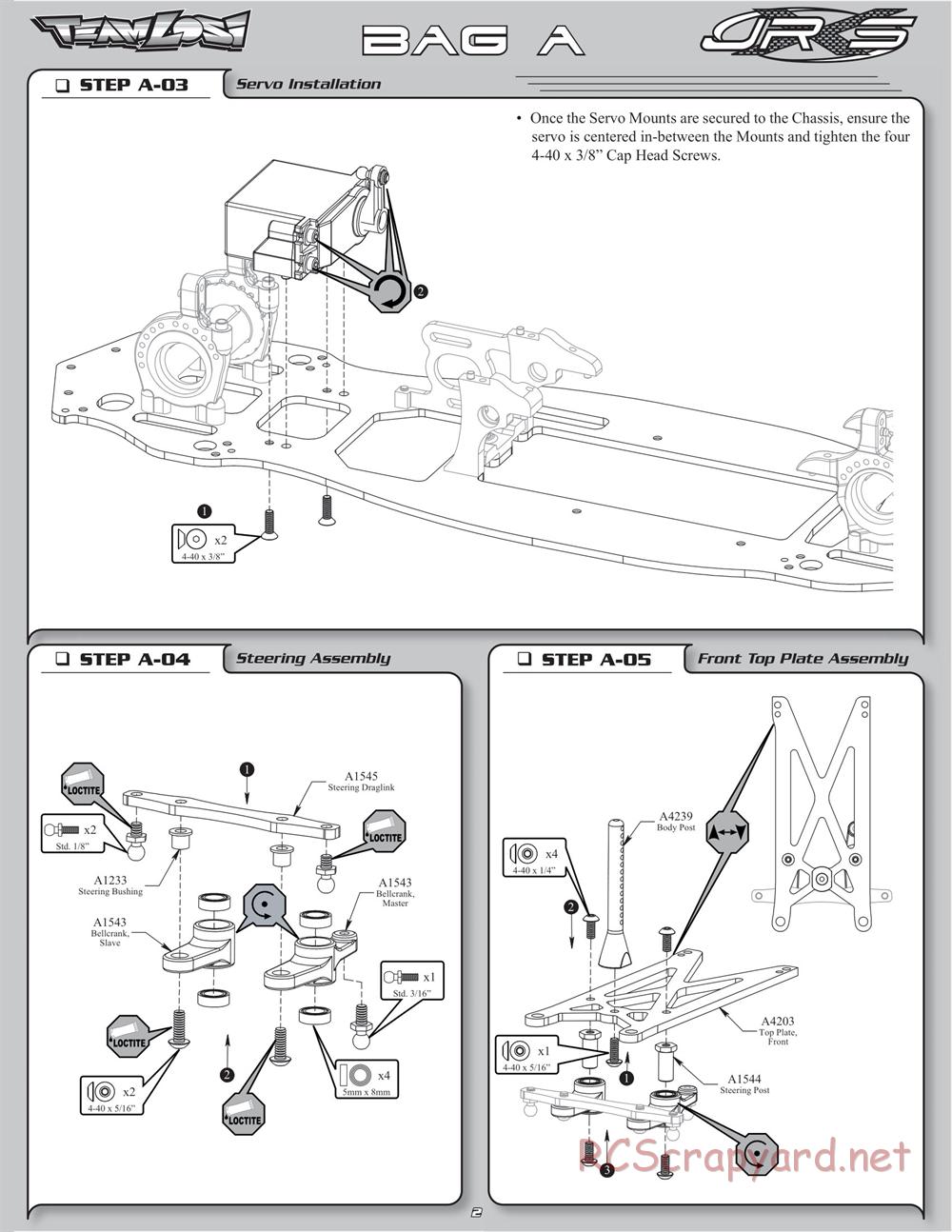 Team Losi - JRX-S - Manual - Page 5