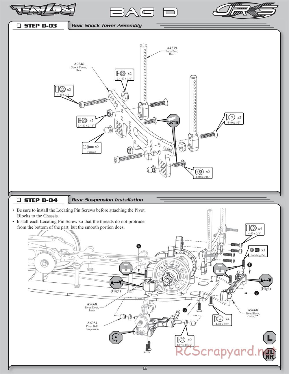 Team Losi - JRX-S - Manual - Page 14