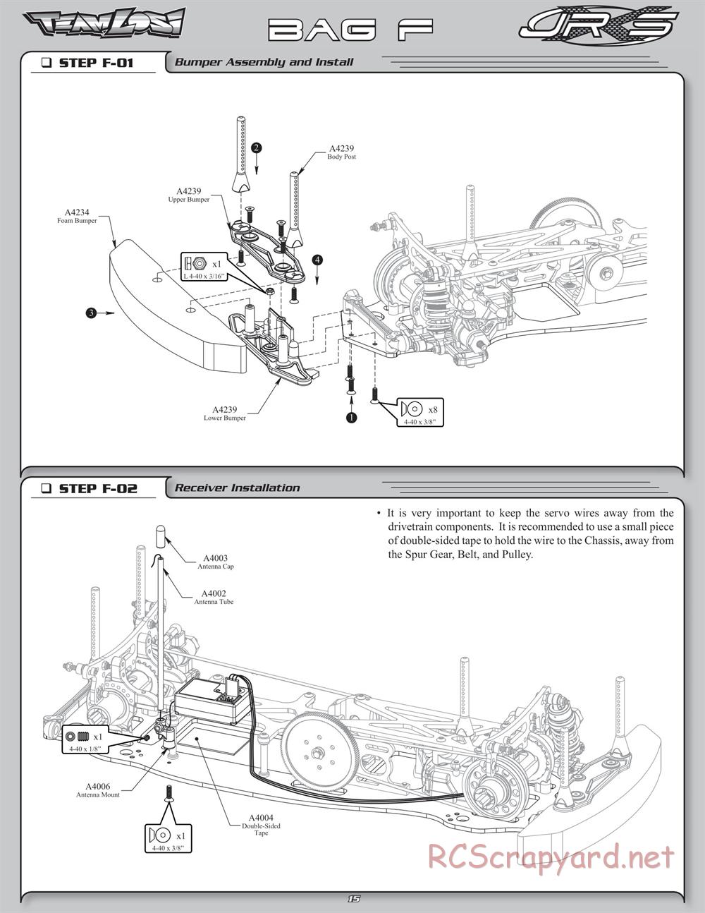 Team Losi - JRX-S - Manual - Page 18