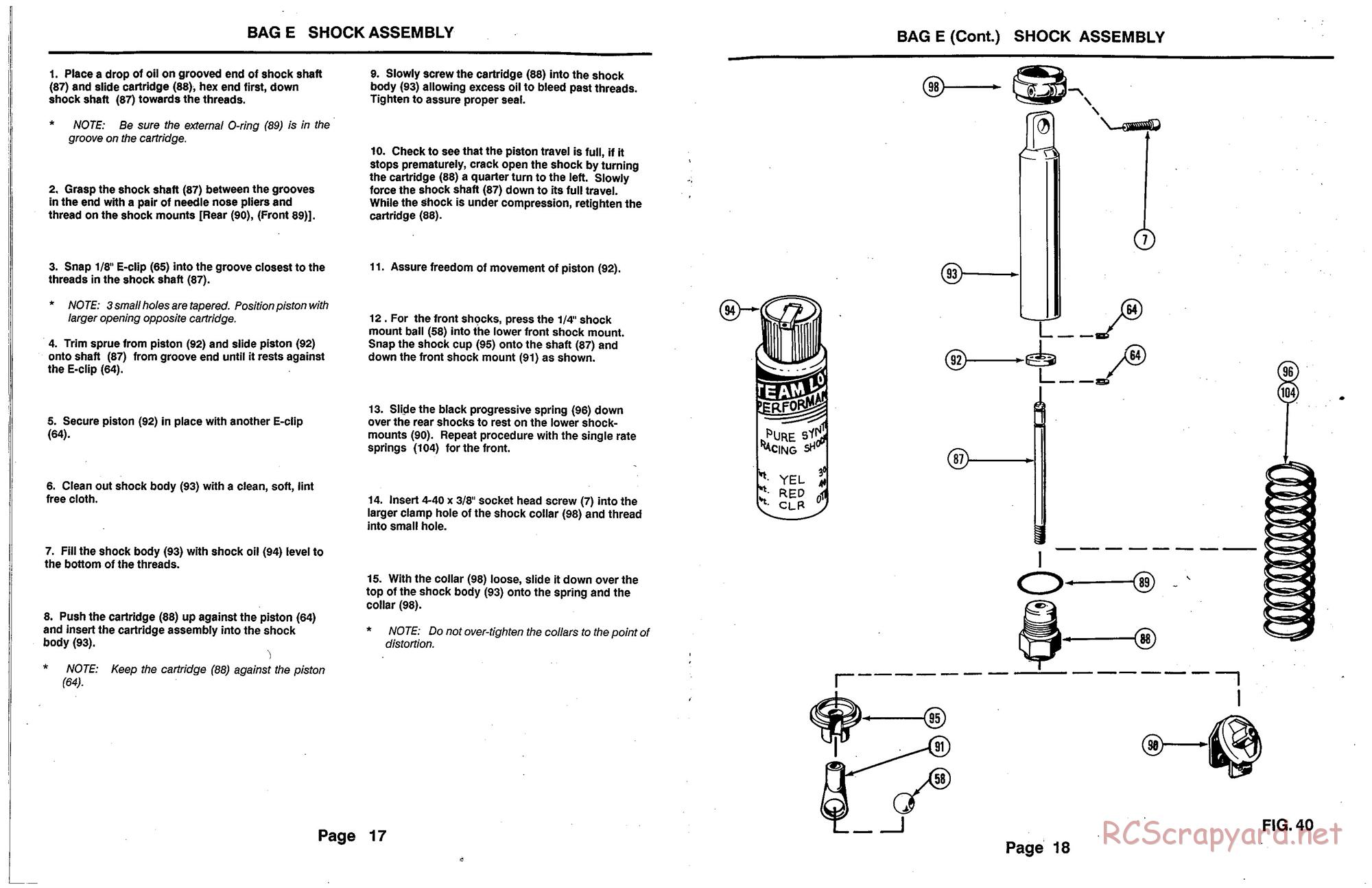 Team Losi - JRXT - Manual - Page 11