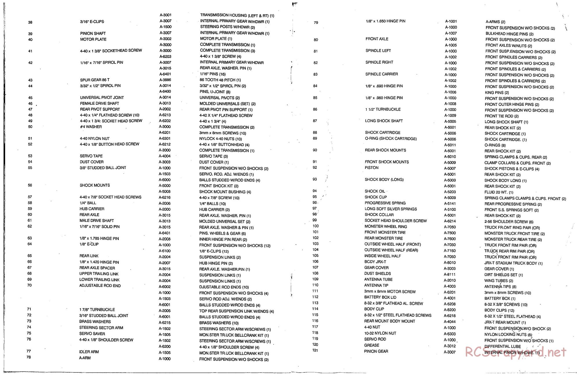 Team Losi - JRXT - Manual - Page 18