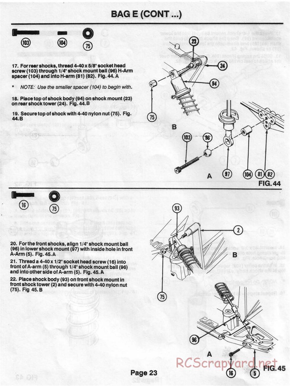 Team Losi - Junior Two - Manual - Page 26