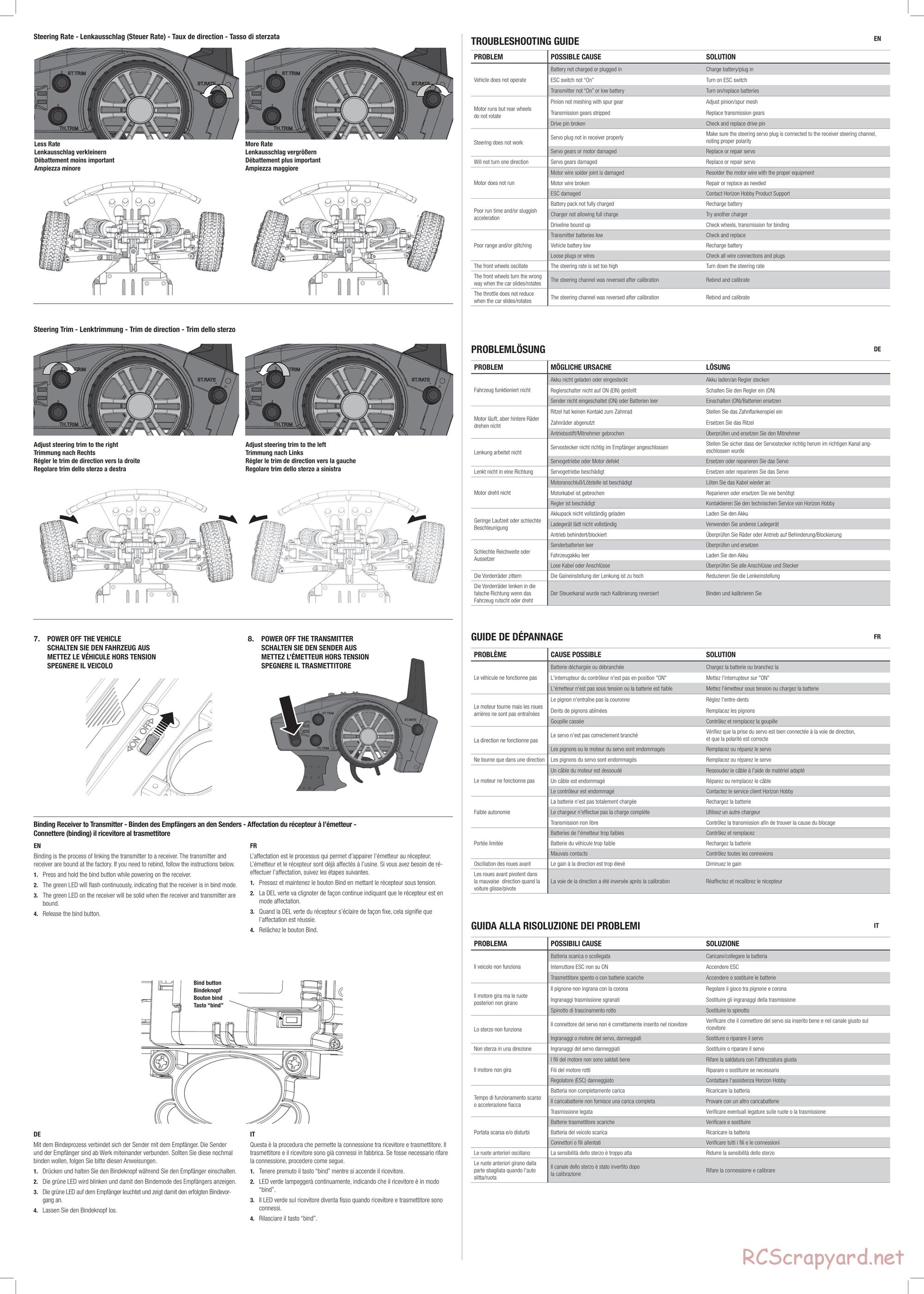 Team Losi - Micro SCTE - Manual - Page 3