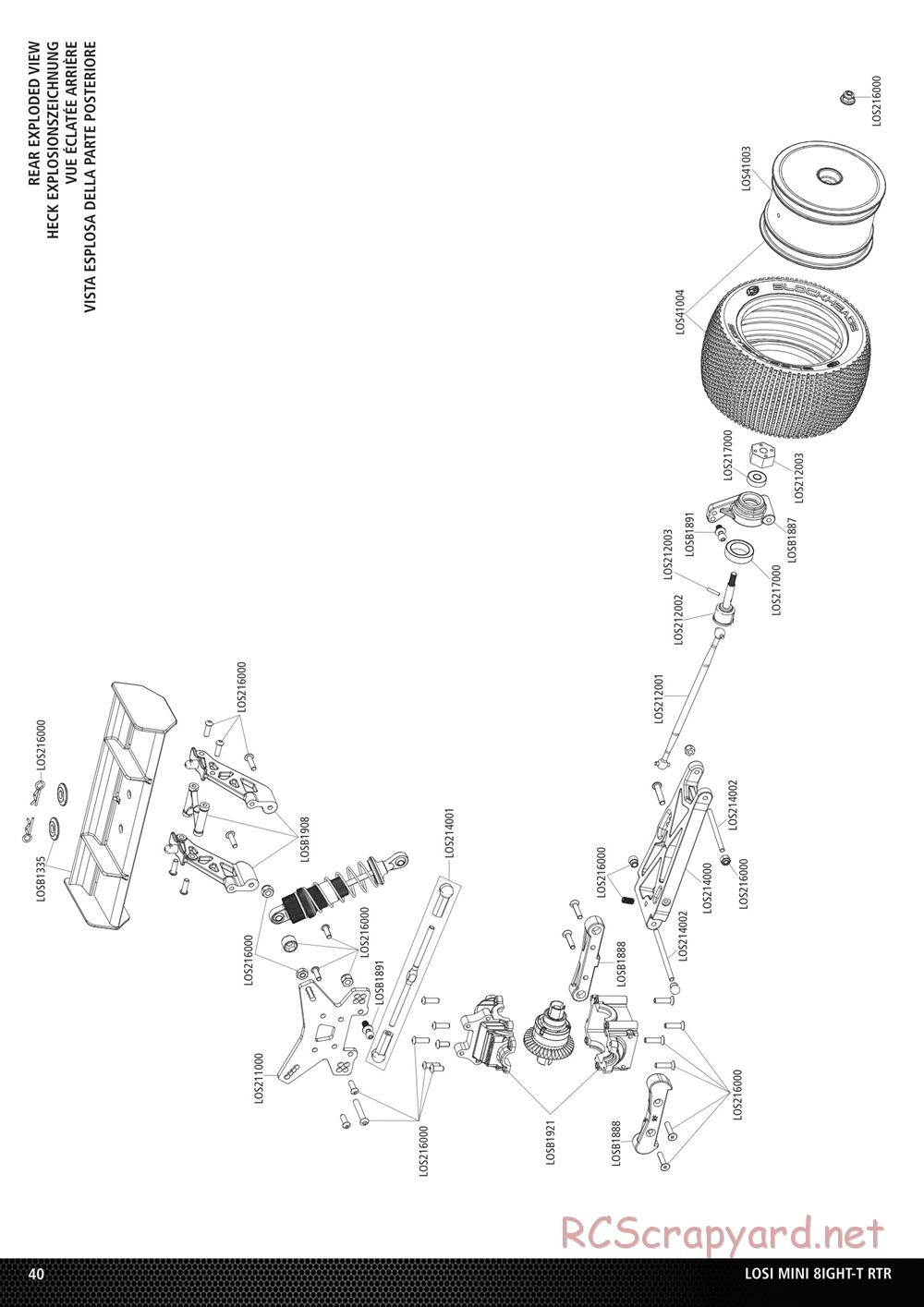 Team Losi - Mini 8ight-T - Manual - Page 13