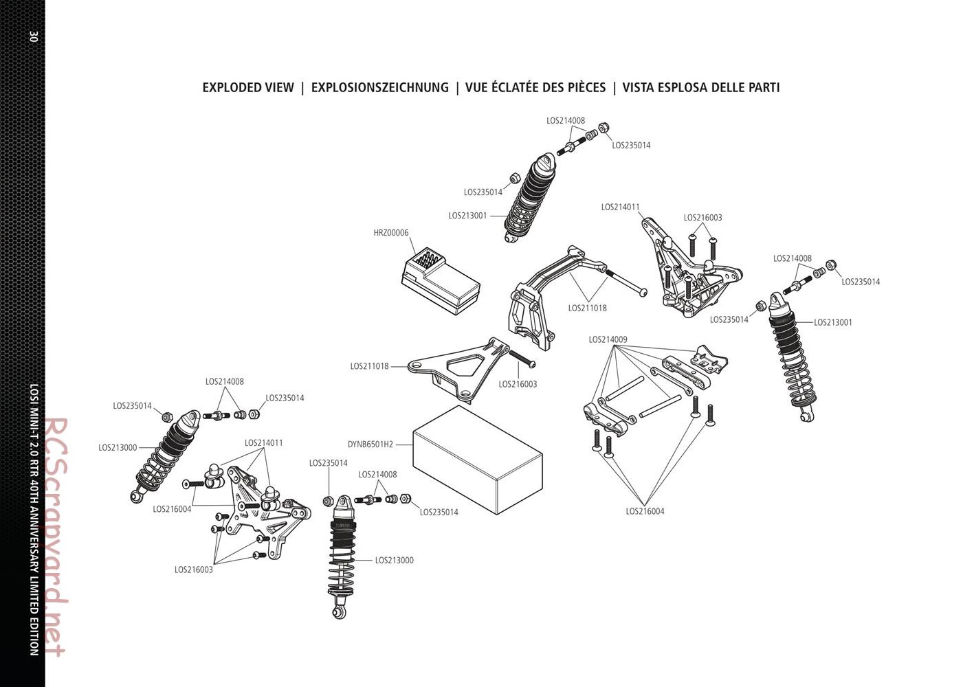 Team Losi - Mini-T 2.0 Limited Edition - Manual - Page 12