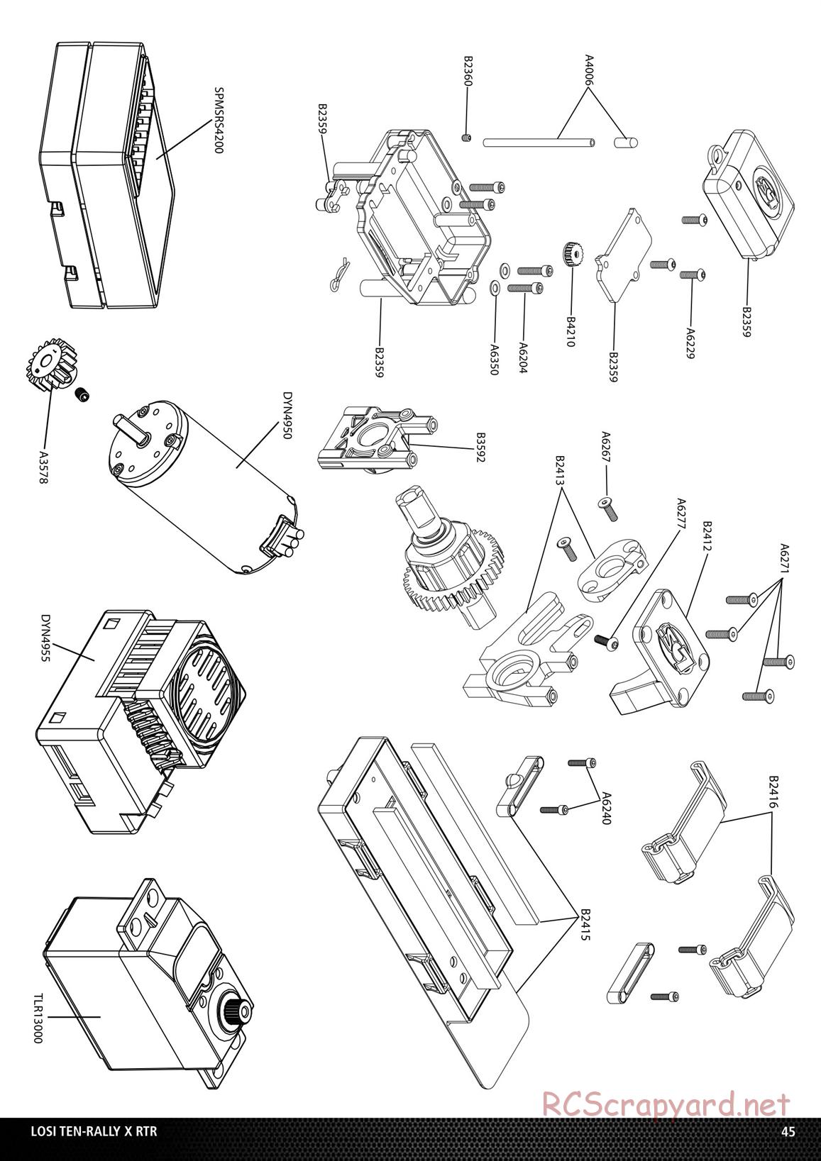 Team Losi - Ten Rally-X - Manual - Page 8