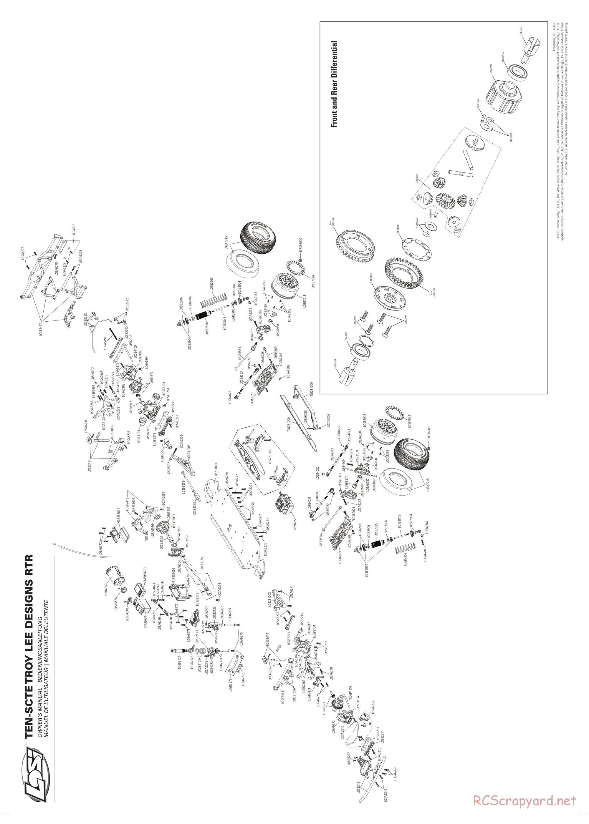 Team Losi - Ten-SCTE Troy Lee Designs - Manual - Page 6