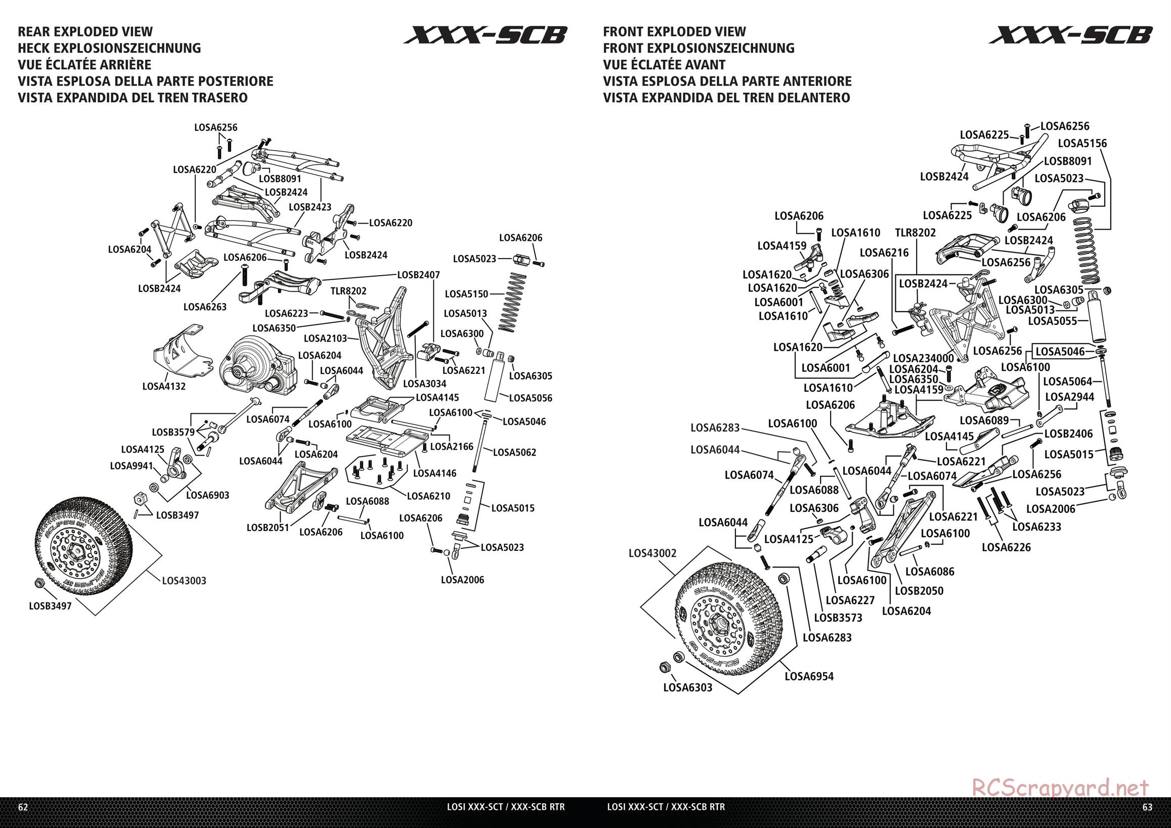 Team Losi - XXX-SCB / XXX-SCT - AVC - Manual - Page 6