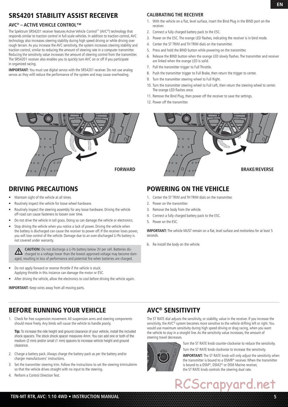 Team Losi - Ten-MT - Manual - Page 5