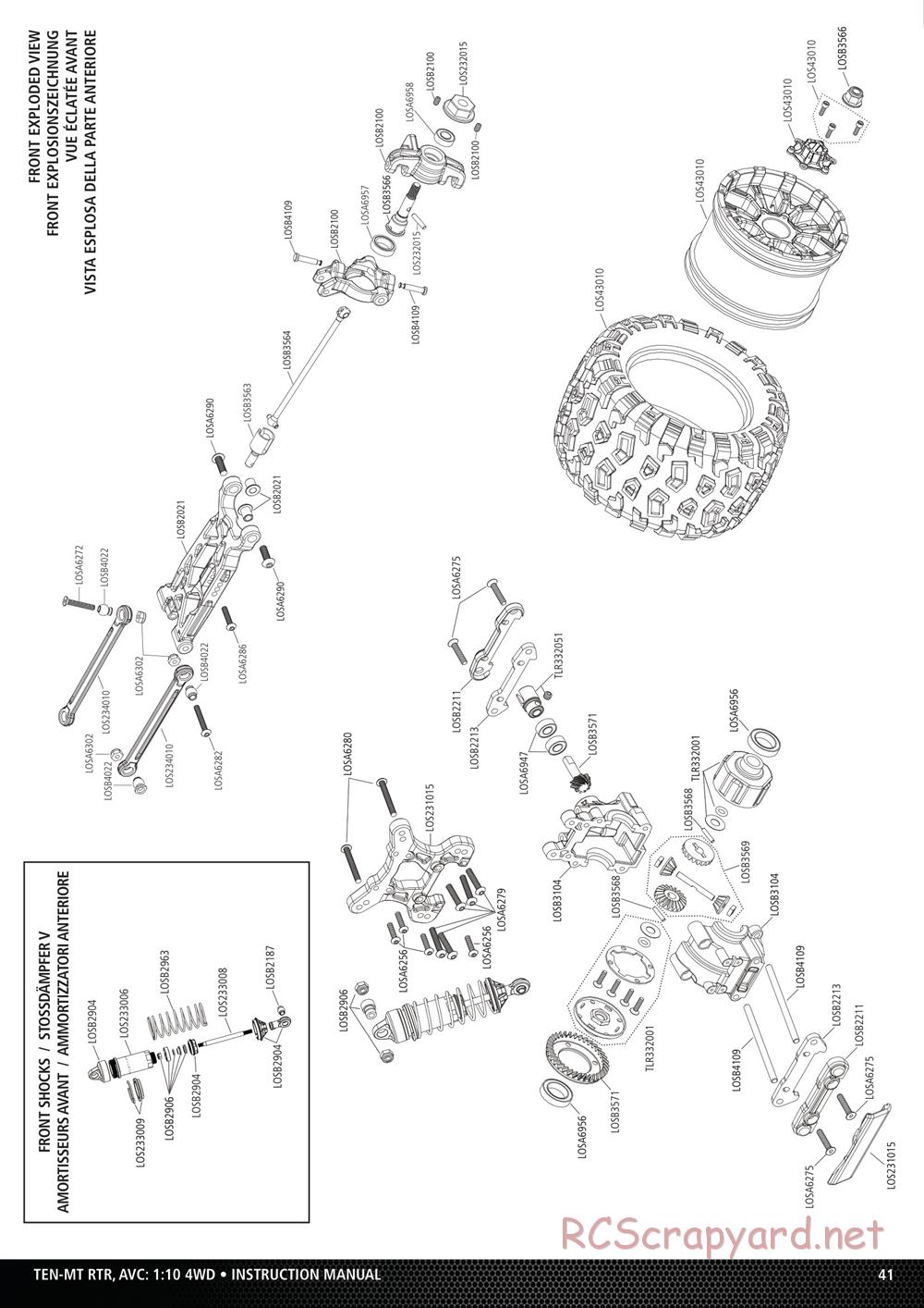 Team Losi - Ten-MT - Manual - Page 16