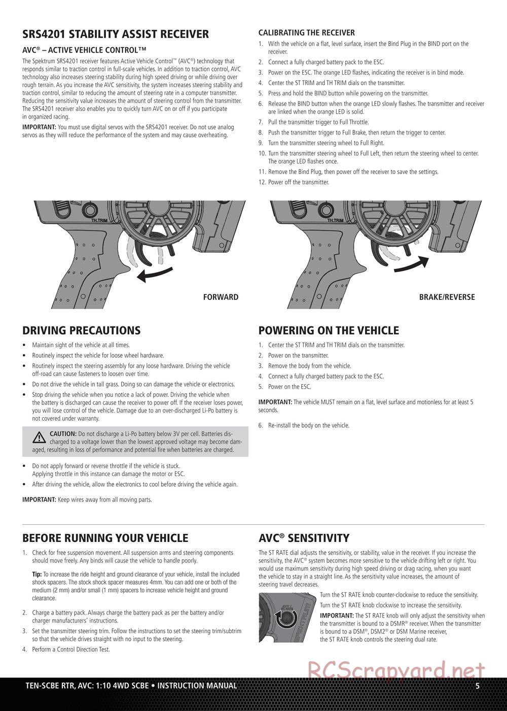 Team Losi - Ten-SCBE - Manual - Page 5