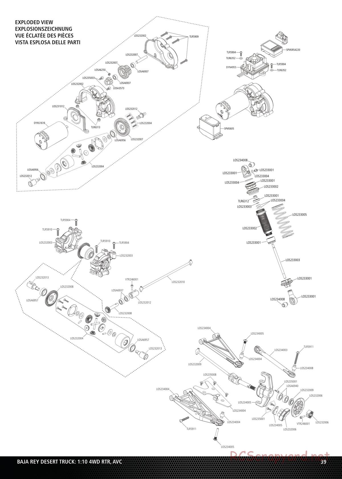 Team Losi - Baja Rey - Manual - Page 5