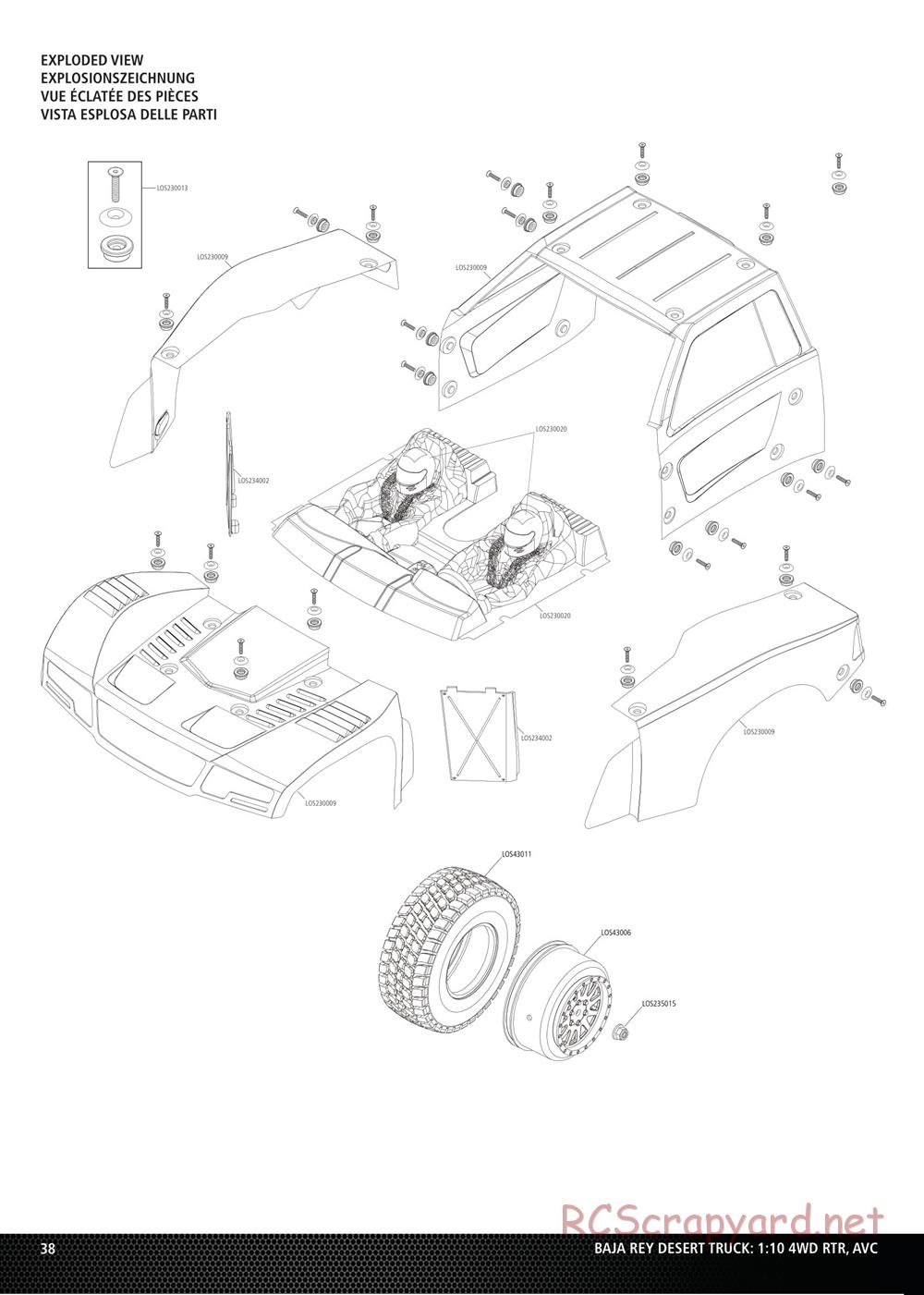 Team Losi - Baja Rey - Manual - Page 12