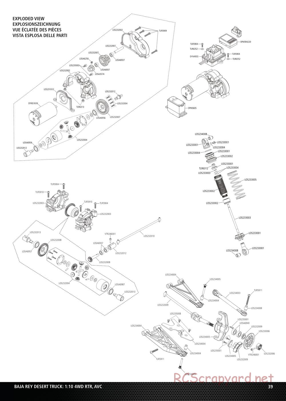 Team Losi - Baja Rey - Manual - Page 13