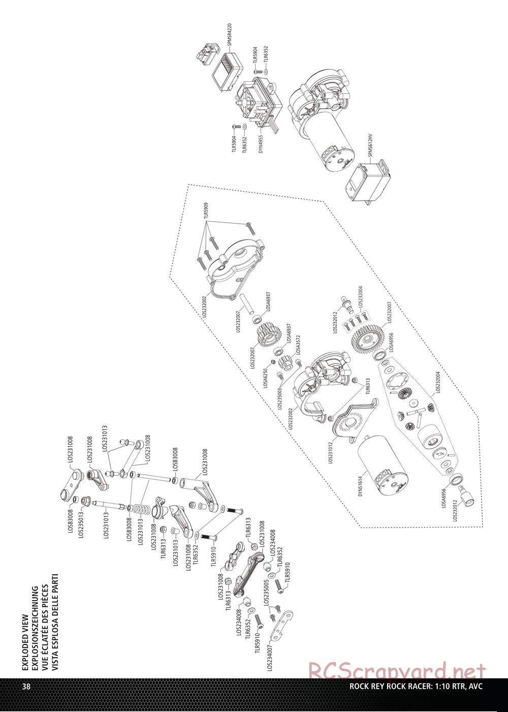 Team Losi - Rock Rey - Rock Racer - Manual - Page 14