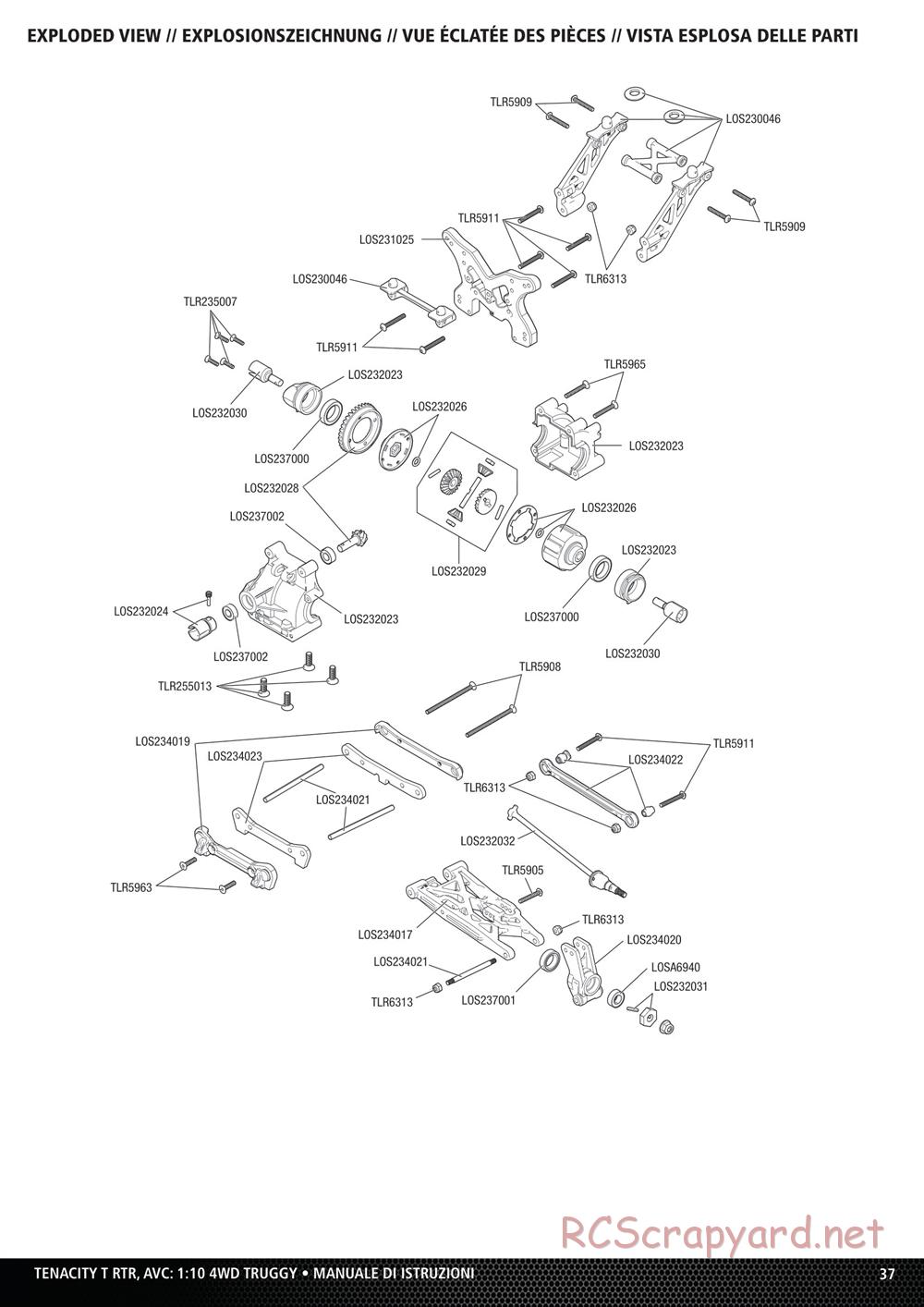 Team Losi - Tenacity-T Truggy - Manual - Page 13