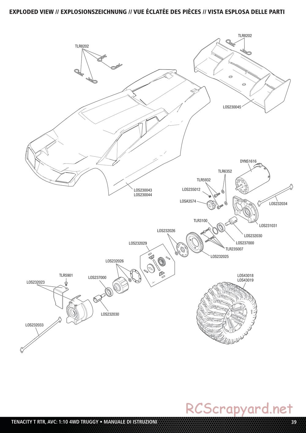 Team Losi - Tenacity-T Truggy - Manual - Page 15