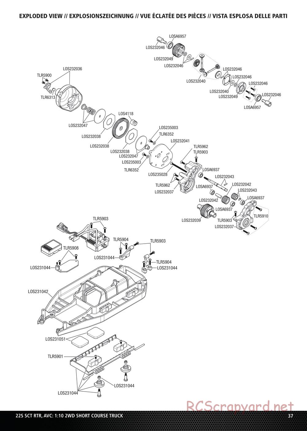 Team Losi - 22S SCT Maxxis - Manual - Page 13