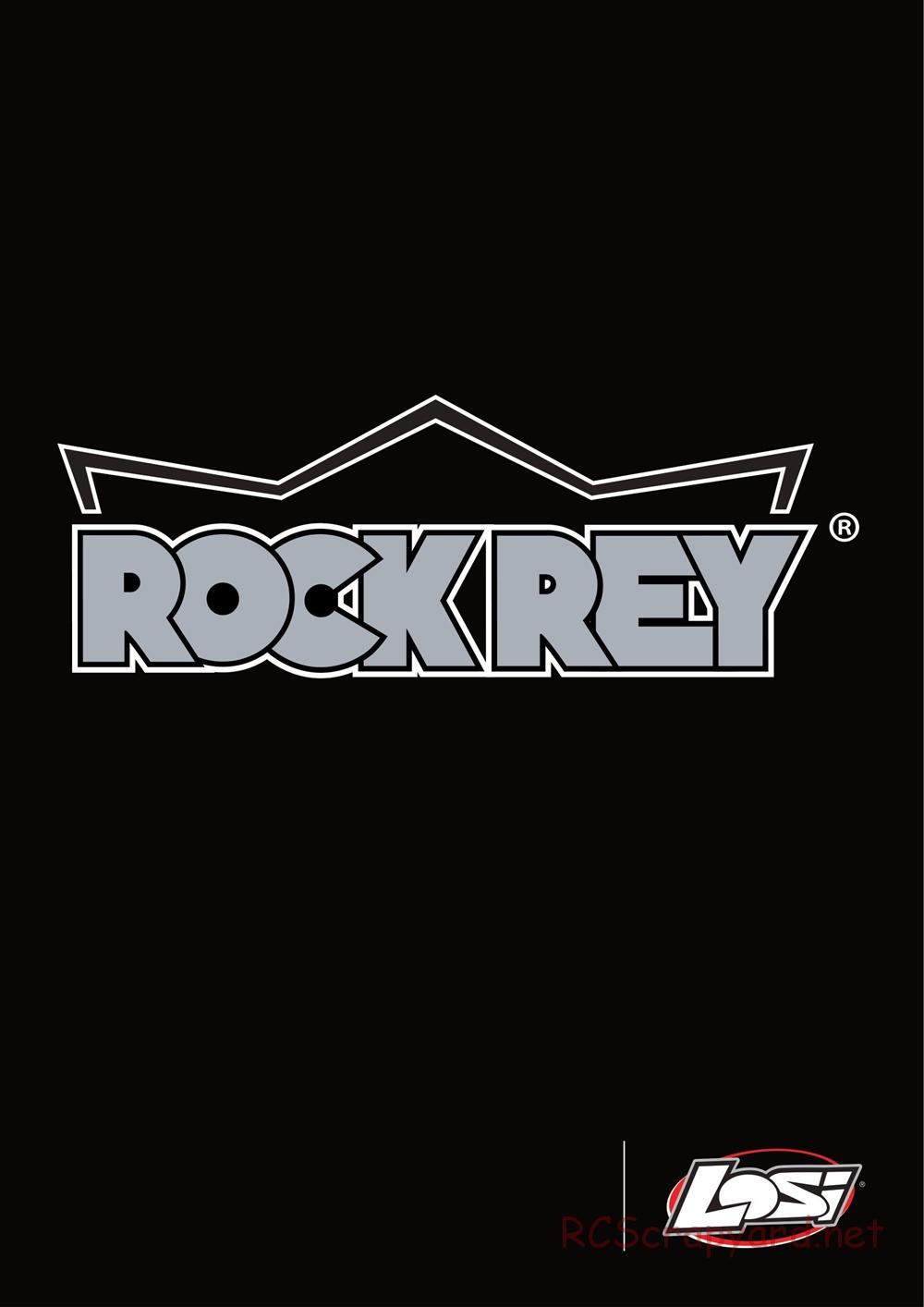 Team Losi - Rock Rey - Rock Racer Kit - Manual - Page 1