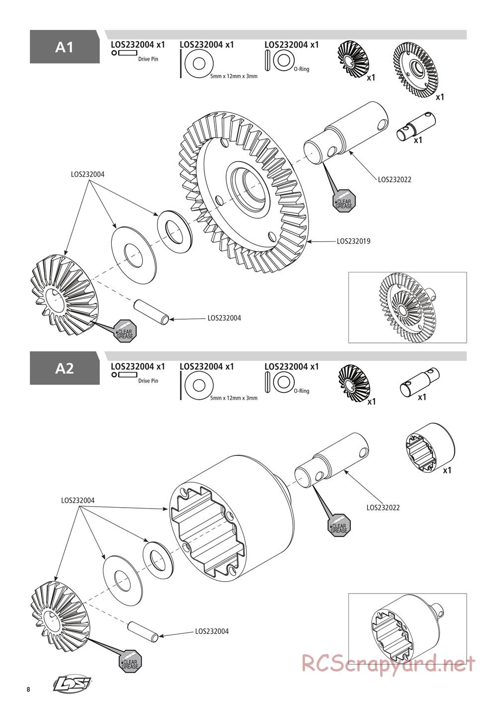 Team Losi - Rock Rey - Rock Racer Kit - Manual - Page 8