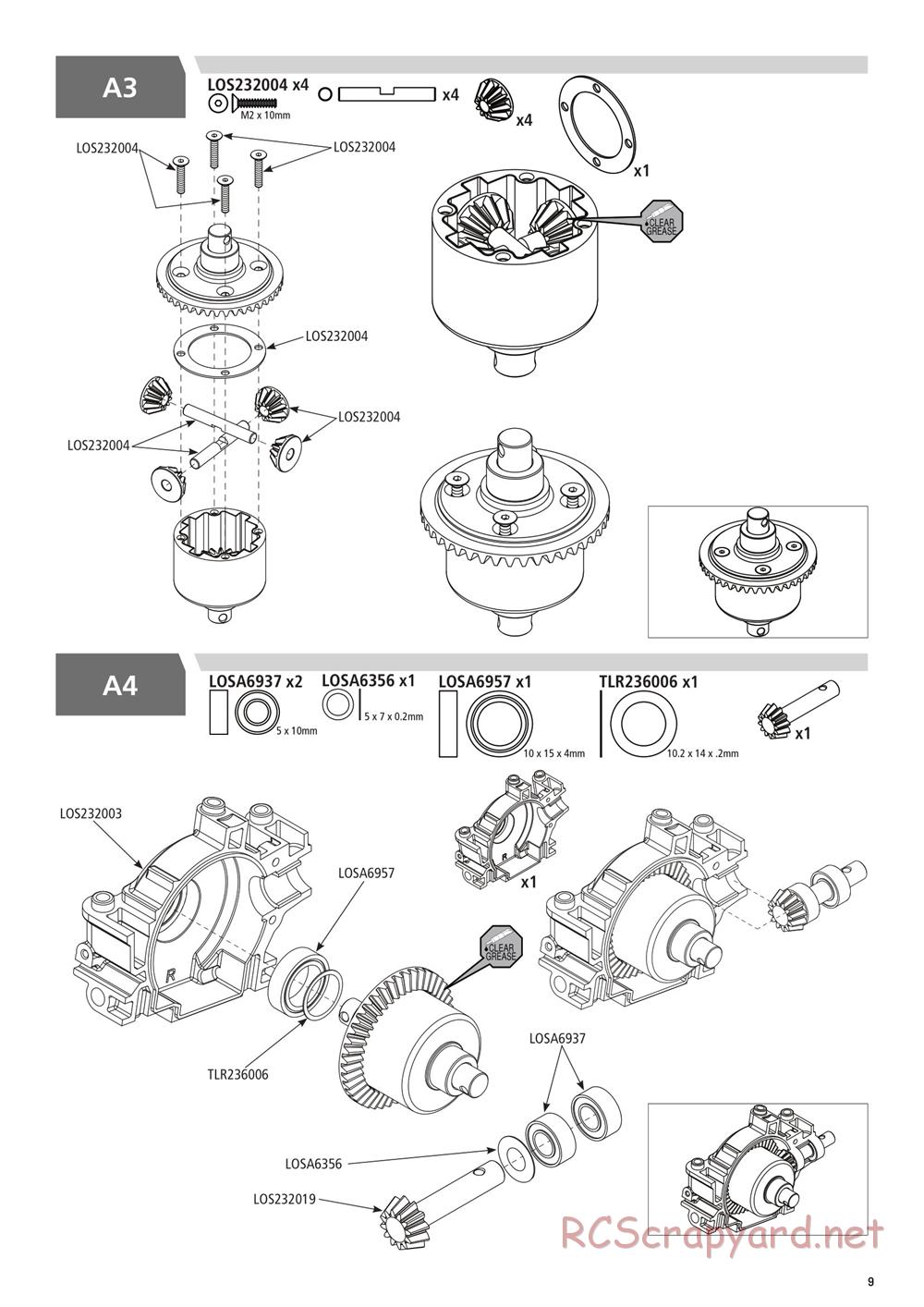 Team Losi - Rock Rey - Rock Racer Kit - Manual - Page 9