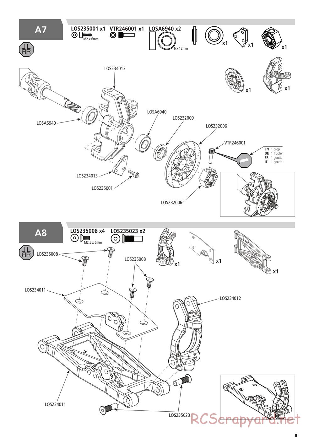 Team Losi - Rock Rey - Rock Racer Kit - Manual - Page 11