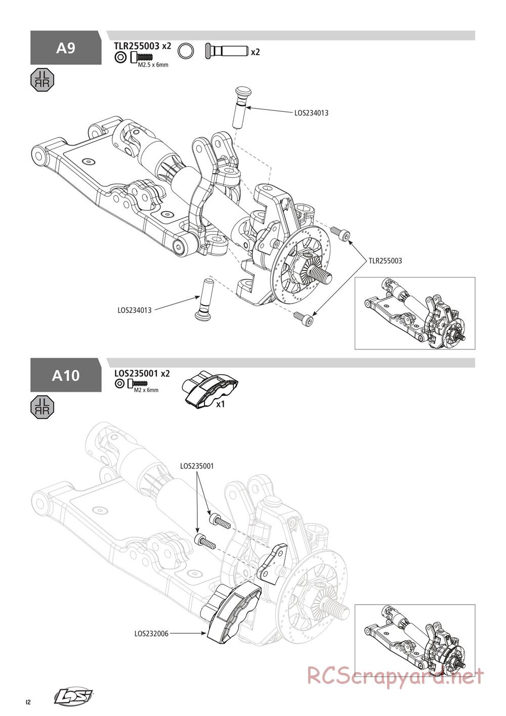 Team Losi - Rock Rey - Rock Racer Kit - Manual - Page 12