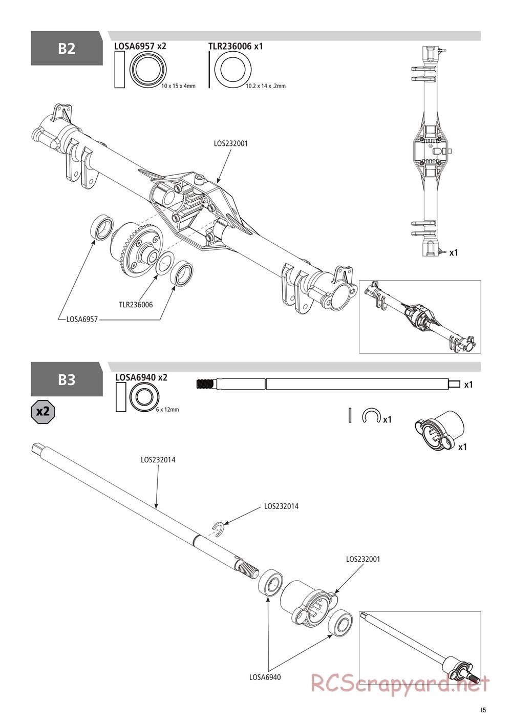 Team Losi - Rock Rey - Rock Racer Kit - Manual - Page 15