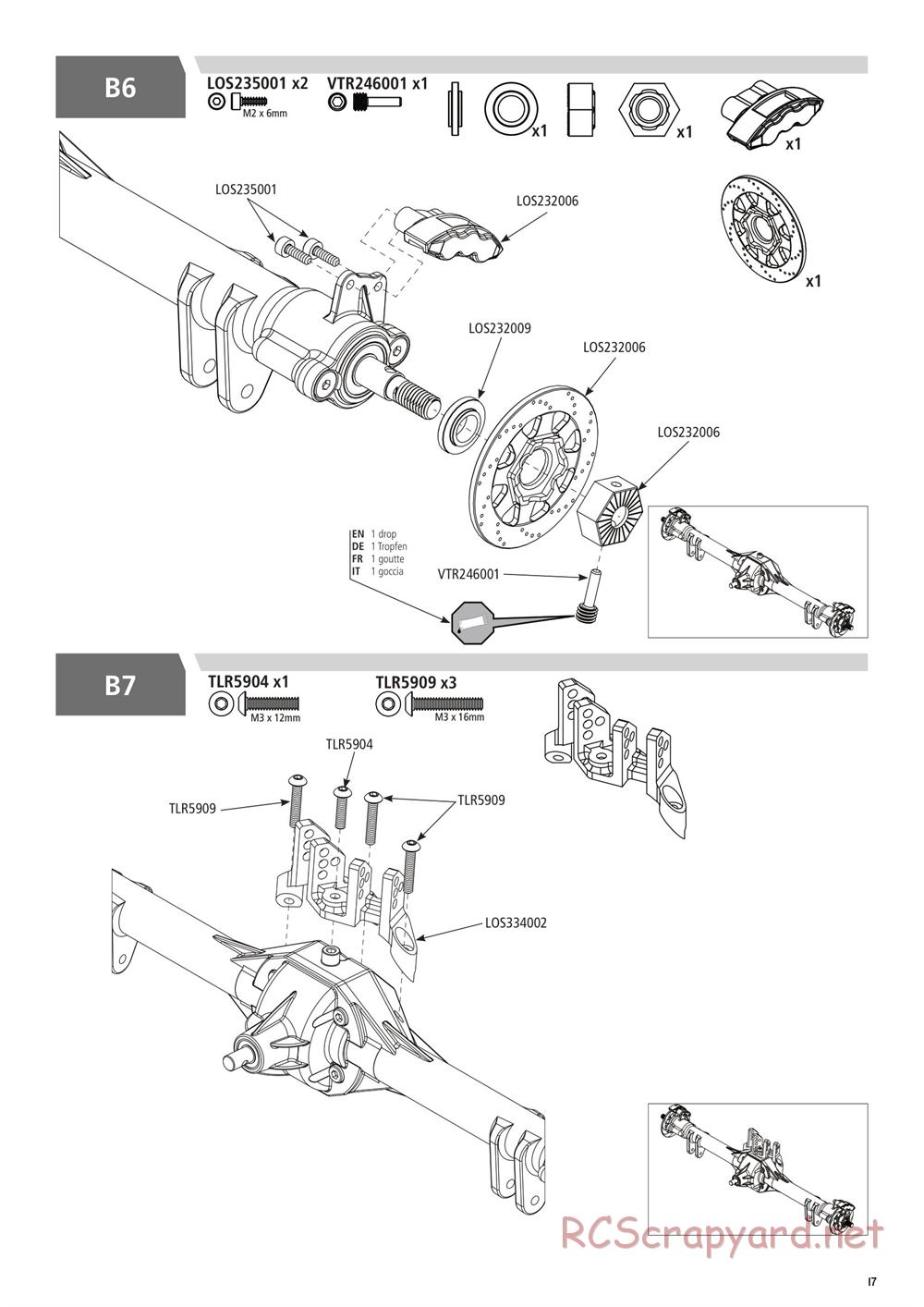 Team Losi - Rock Rey - Rock Racer Kit - Manual - Page 17