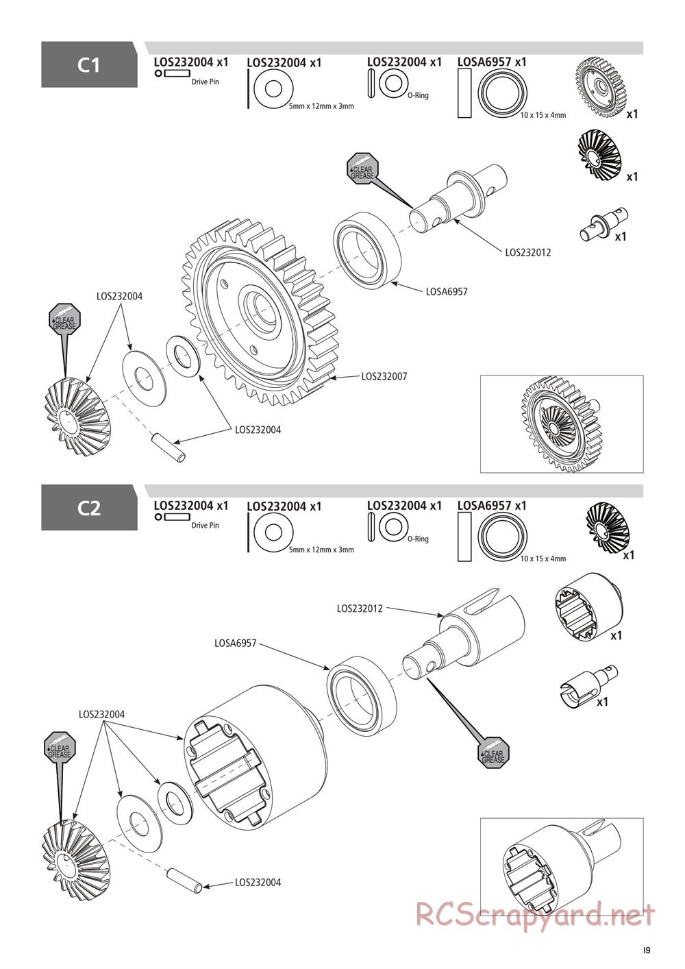 Team Losi - Rock Rey - Rock Racer Kit - Manual - Page 19