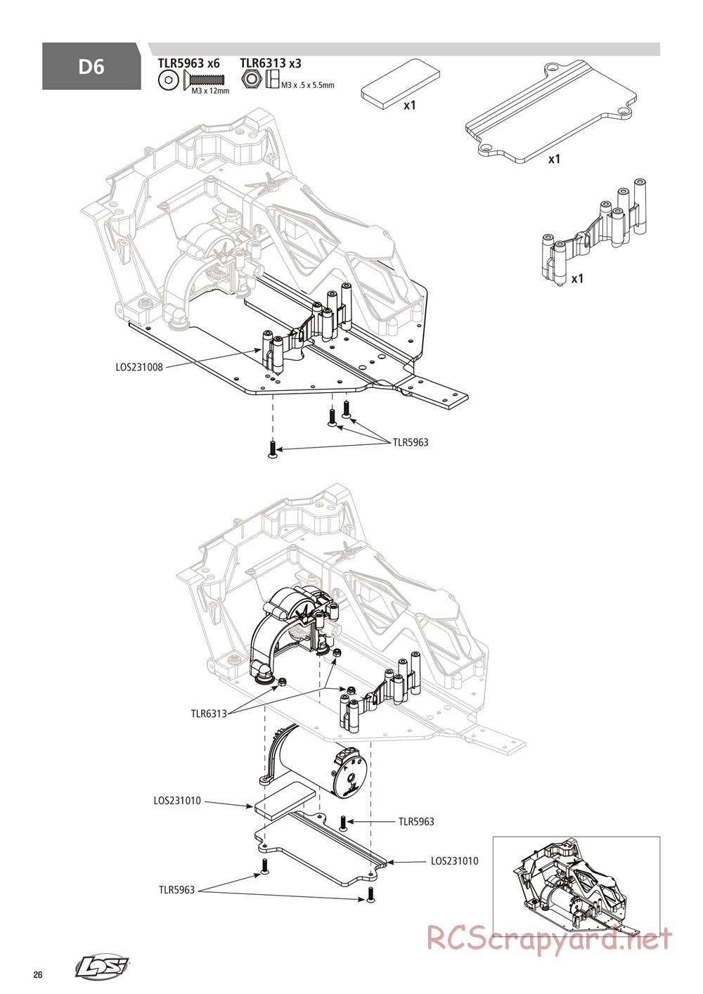 Team Losi - Rock Rey - Rock Racer Kit - Manual - Page 26