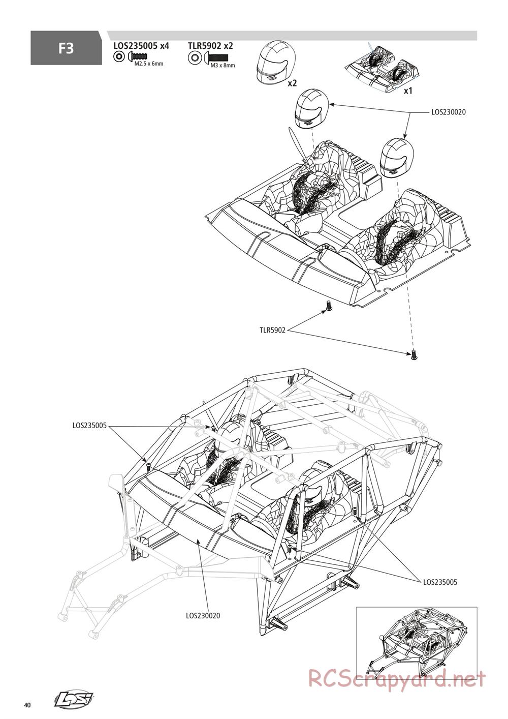 Team Losi - Rock Rey - Rock Racer Kit - Manual - Page 40