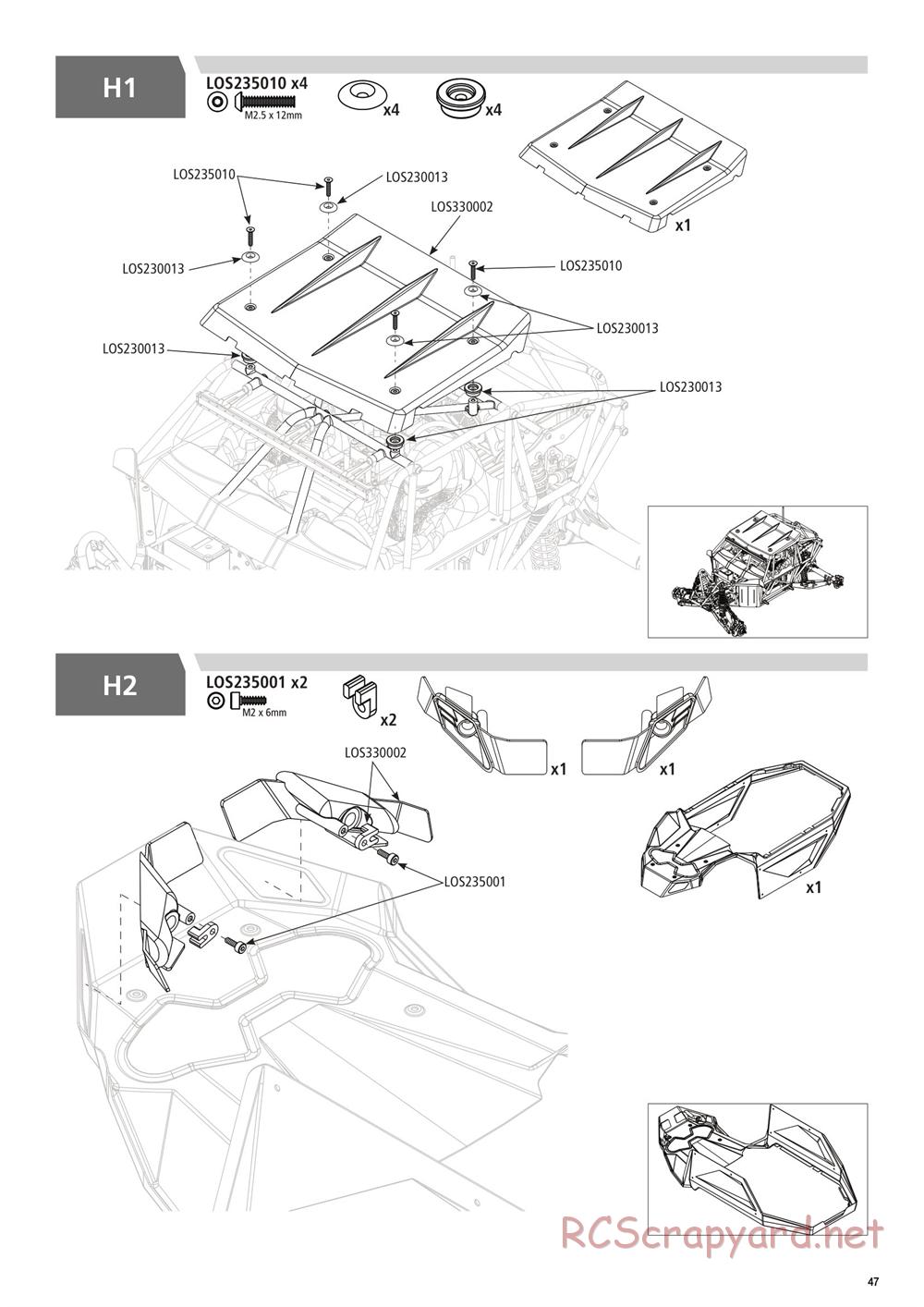 Team Losi - Rock Rey - Rock Racer Kit - Manual - Page 47