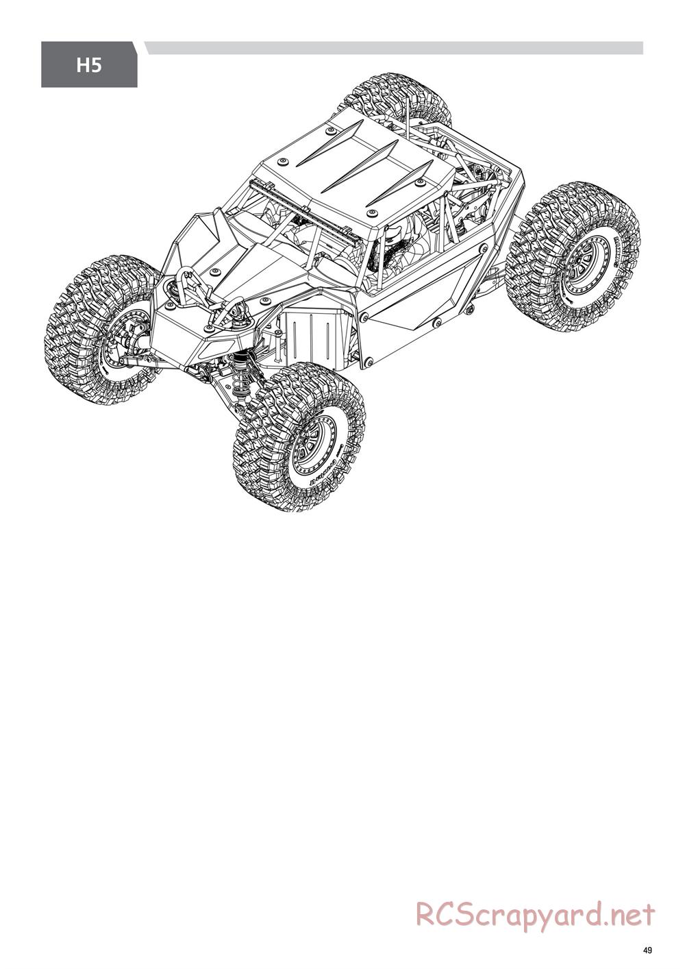 Team Losi - Rock Rey - Rock Racer Kit - Manual - Page 49