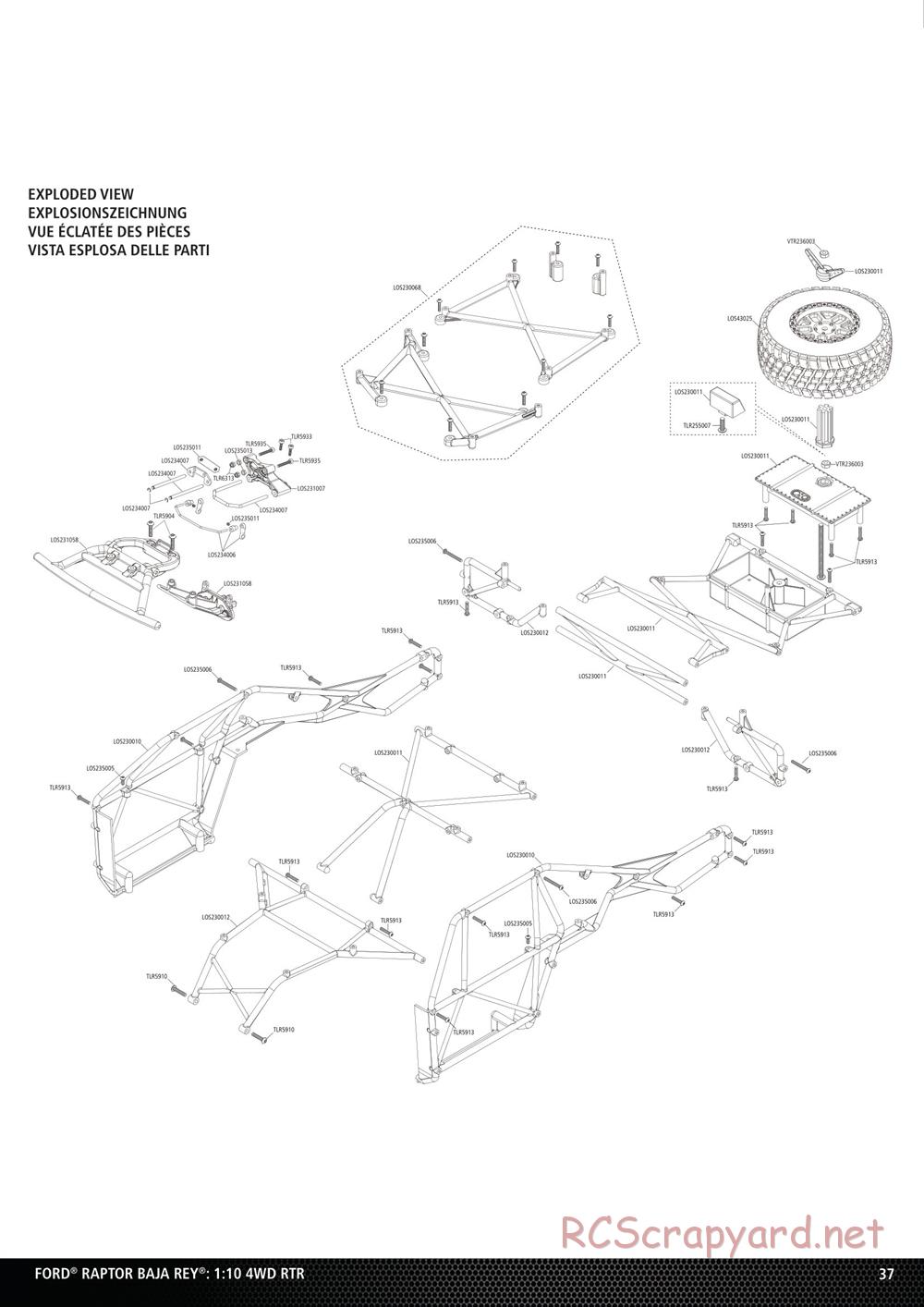 Team Losi - Baja Rey - Manual - Page 13