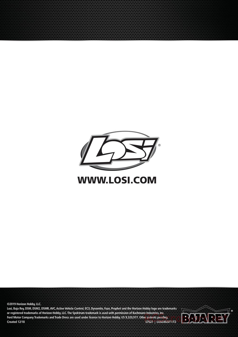 Team Losi - Baja Rey - Manual - Page 18