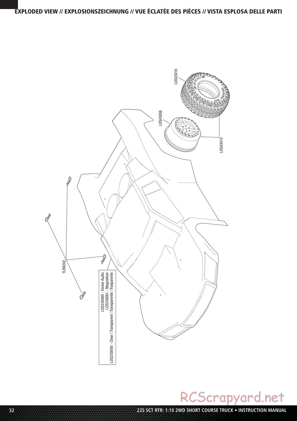 Team Losi - 22S SCT - Manual - Page 11