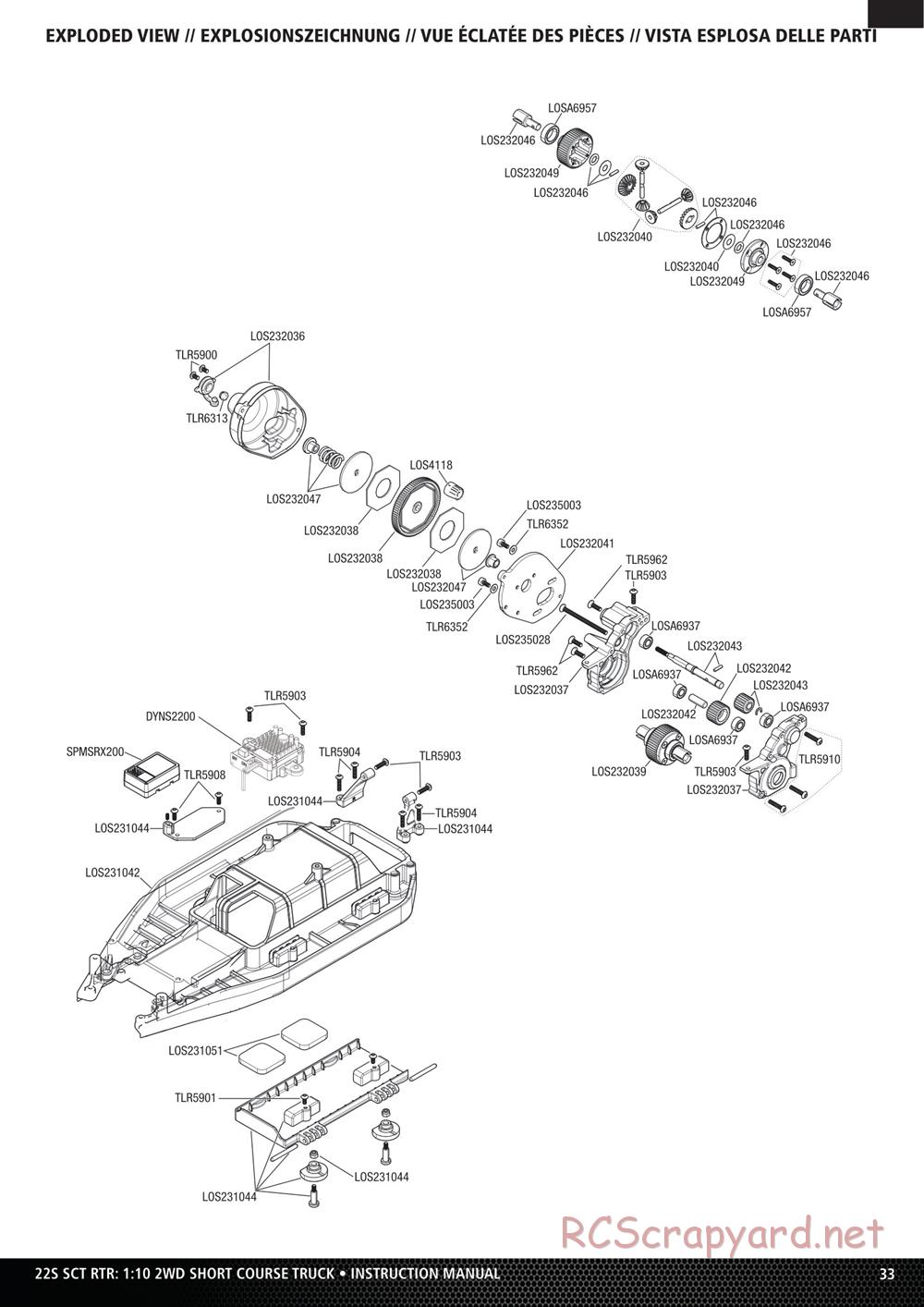 Team Losi - 22S SCT - Manual - Page 12