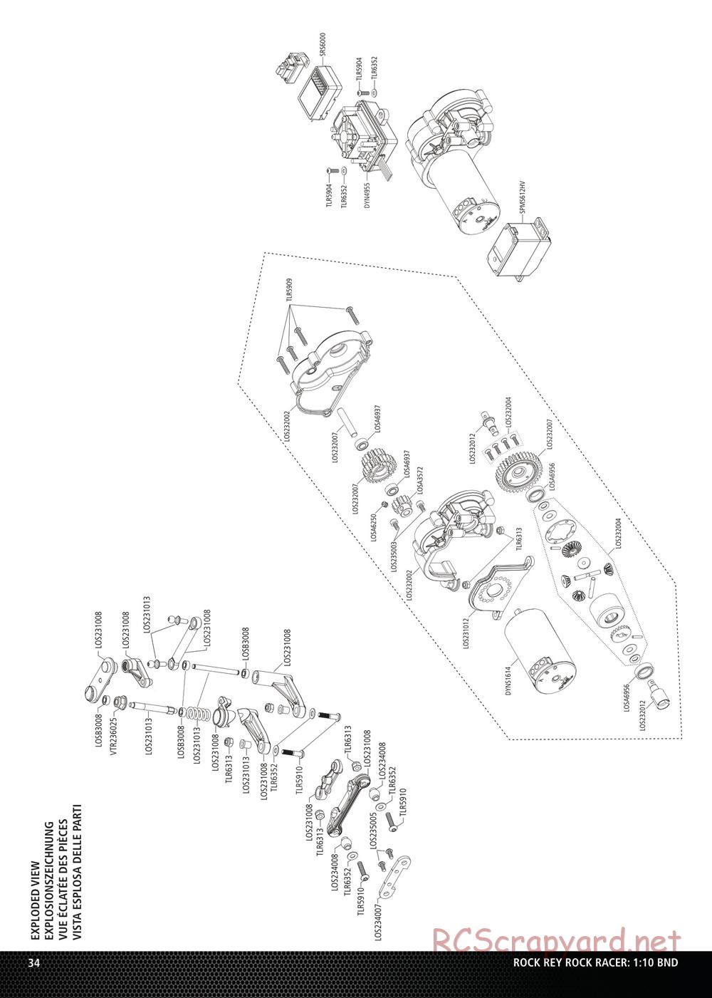 Team Losi - Rock Rey - Rock Racer BND - Manual - Page 13