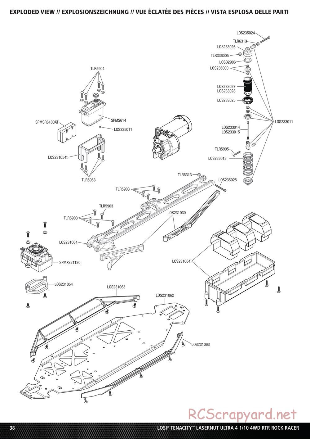 Team Losi - Lasernut U4 Rock Racer - Manual - Page 14