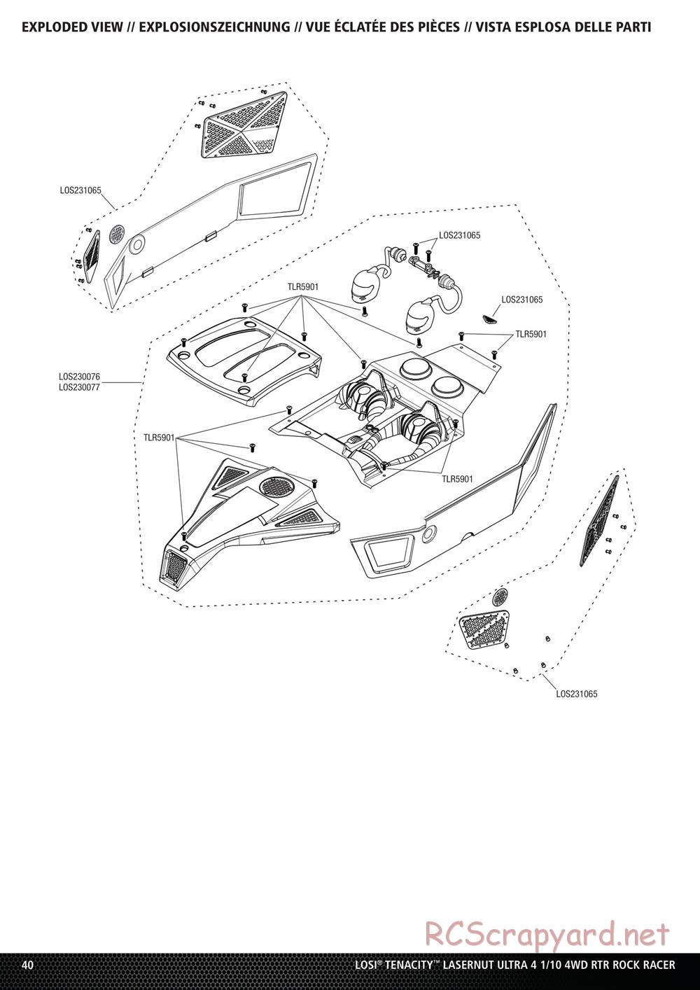 Team Losi - Lasernut U4 Rock Racer - Manual - Page 16