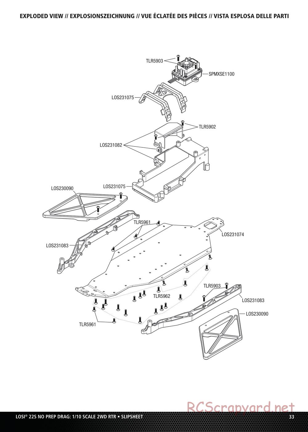 Team Losi - 22S - 69 Camaro Drag Car - Manual - Page 5