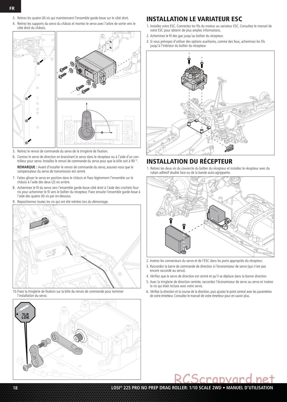 Team Losi - No Prep Drag Roller - Manual - Page 18