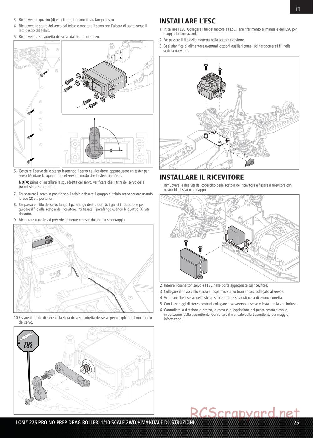 Team Losi - No Prep Drag Roller - Manual - Page 25